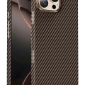 Keephone Apple iPhone 16 Pro Max Kevlar Magsafe Kılıf - Bronz