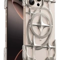 Keephone Apple iPhone 16 Pro Max Stella Magsafe Kılıf - Gold