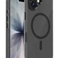 Keephone Apple iPhone 17 Dazzle Pro Matte Magsafe Kılıf - Siyah