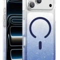Keephone Apple iPhone 17 Pro Max/18 Pro Max Lillian Simli Magsafe Kılıf - Pembe