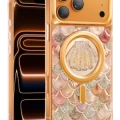 Keephone Apple iPhone 18 Pro Max/17 Pro Max Iceland Simli Magsafe Kapak - Pembe