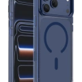 Keephone Apple iPhone 18 Pro Max/17 Pro Max Magicam Standlı Magsafe Kapak - Turuncu
