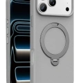 Keephone Apple iPhone 18 Pro Max/17 Pro Max Mehold Standlı Magsafe Kapak - Bordo