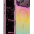 Keephone Apple iPhone 18 Pro Max/17 Pro Max Rainbow Magsafe Kapak - Mavi