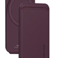 Keephone MagFold Deri Manyetik Cüzdan - Bordo