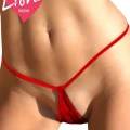 Kırmızı Kadın Seksi G-string