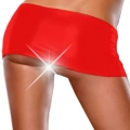 Kırmızı Seksi Mini Etek