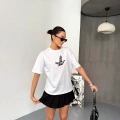 Kısa Kol Baskılı T-shirt - Beyaz