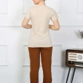Kısa Kol Penye Pijama Takımı