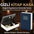 Kitap Görünümlü Gizli Kasa