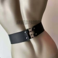 Klipsli Deri Korse Harness - Deri Korse Elbise - 594