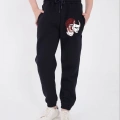 Lastikli Baskılı Eşofman Pantolon - Lacivert