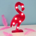 Led Işıklı Flamingo Gece Lambası