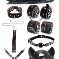 Leopar Desenli Fantezi Set