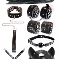 Leopar Desenli Fantezi Set