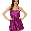 Mor Saten Gecelik - M-265