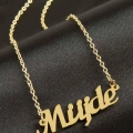 Müjde isimli kolye (Kişiye Özel)