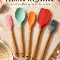 Mutfak Seti Renkli Başlıklı