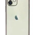 Newface Apple iPhone 11 Kılıf Razer Lensli Silikon - Açık Mavi