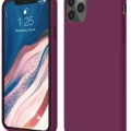 Newface Apple iPhone 11 Pro Kılıf First Silikon - Bordo