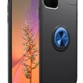Newface Apple iPhone 11 Pro Kılıf Range Yüzüklü Silikon - Mavi