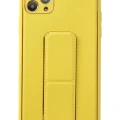 Newface Apple iPhone 11 Pro Max Kılıf Coco Deri Standlı Kapak - Pembe
