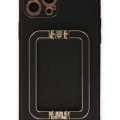 Newface Apple iPhone 12 Pro Kılıf Coco Elit Kapak - Pembe
