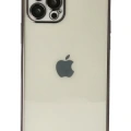Newface Apple iPhone 12 Pro Kılıf Razer Lensli Silikon - Açık Mavi