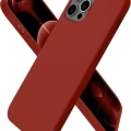 Newface Apple iPhone 12 Pro Max Kılıf First Silikon - Turuncu