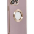Newface Apple iPhone 13 Pro Max Kılıf Store Silikon - Mor