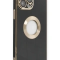 Newface Apple iPhone 13 Pro Max Kılıf Store Silikon - Mor