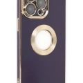 Newface Apple iPhone 13 Pro Max Kılıf Store Silikon - Mor