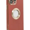 Newface Apple iPhone 13 Pro Max Kılıf Store Silikon - Pembe