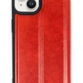 Newface Apple iPhone 14 Kılıf Flip Cover - Taba