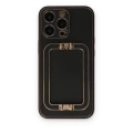 Newface Apple iPhone 14 Pro Max Kılıf Coco Elit Kapak - Gold