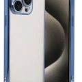 Newface Apple iPhone 15 Pro Max Razer Lensli Silikon - Mor
