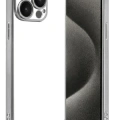 Newface Apple iPhone 15 Pro Max Razer Lensli Silikon - Siyah