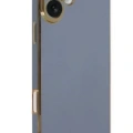 Newface Apple iPhone 16 Kılıf Volet Silikon - Mor