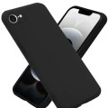 Newface Apple iPhone 16E Kılıf First Silikon - Siyah