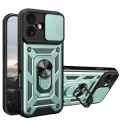 Newface Apple iPhone 17 Pars Lens Yüzüklü Silikon - Kırmızı