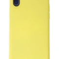 Newface Apple iPhone X Kılıf First Silikon - Sarı