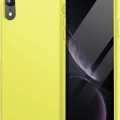 Newface Apple iPhone XR Kılıf First Silikon - Bordo