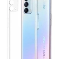 Newface Oppo Reno 5 Kılıf Lüx Şeffaf Silikon