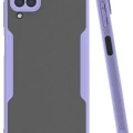 Newface Samsung Galaxy A22 Kılıf Platin Silikon - Mavi