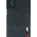 Newface Samsung Galaxy M52 5G Kılıf Loop Deri Silikon - Siyah
