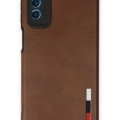 Newface Samsung Galaxy M52 5G Kılıf Loop Deri Silikon - Siyah