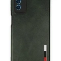 Newface Samsung Galaxy M52 5G Kılıf Loop Deri Silikon - Siyah