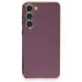 Newface Samsung Galaxy S23 Plus Kılıf Volet Silikon - Mavi