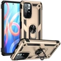 Newface Xiaomi Redmi Note 11T Kılıf Sofya Yüzüklü Silikon Kapak - Gümüş