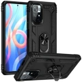 Newface Xiaomi Redmi Note 11T Kılıf Sofya Yüzüklü Silikon Kapak - Rose